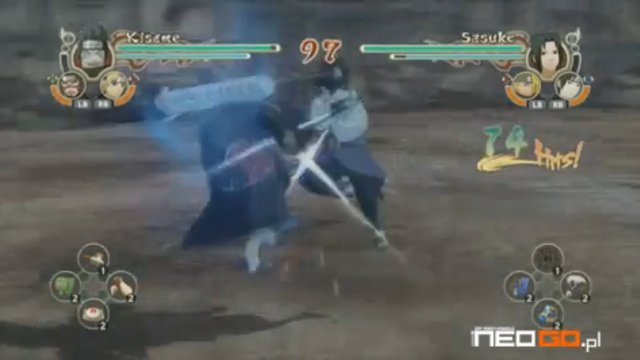 Kisame vs Sasuke: Naruto shippuu...