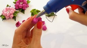 ОБОДОК КАНЗАШИ, МК / DIY Kanzashi Headband