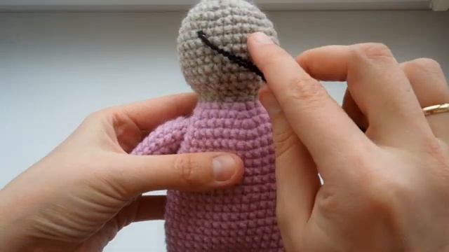 ГНОМИК крючком! Игрушка амигуруми. Часть 2.Crochet gnome easy.