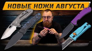 Обзор ножей: НОВИНКИ АВГУСТА! Гравитационный нож, монстр Т1000, темный Фродо, EDC-боуи и другие