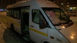 Работа общественного транспорта в микрорайоне «Самолет». 14.01.2022г.