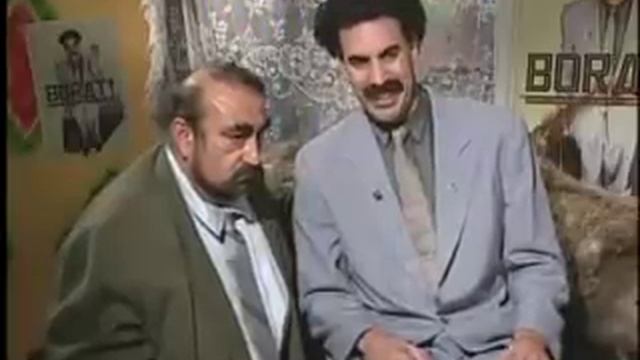 Borat interview - interviewer is jew