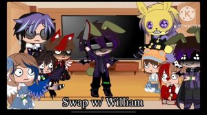 Aftons react to Michael AUs //FNAF//