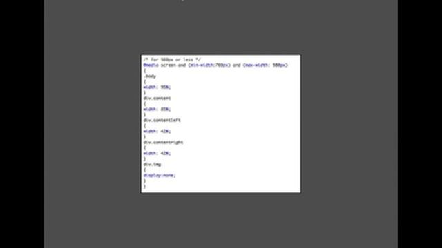 CSS Media Queries for Responsive Design