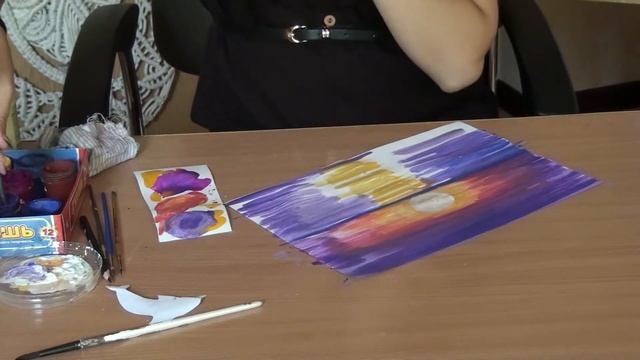 Уроки рисования: Ночь на море смотреть онлайн