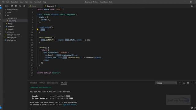 13. Arrow Function and Binding in React js || Functional Components || React JS