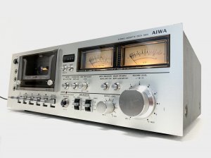 Стереокассетная дека Aiwa AD-6600E с 2 головками Винтаж-ЯПОНИЯ- 1978 -год -Hi Fi
