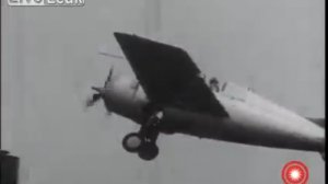 Неудачная посадка самолета F4F Wildcat на авианосец