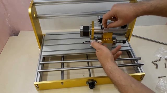 Сборка механики завершена cnc4018 часть №2 смотреть онлайн