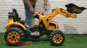 Купить детский трактор на аккумуляторе 12V   JS328A Y в магазине Pushishki.ru