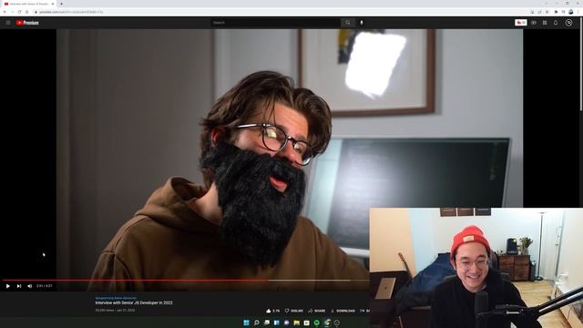 Interview with Senior JS Developer in 2022 | DEVELOPER REACTION