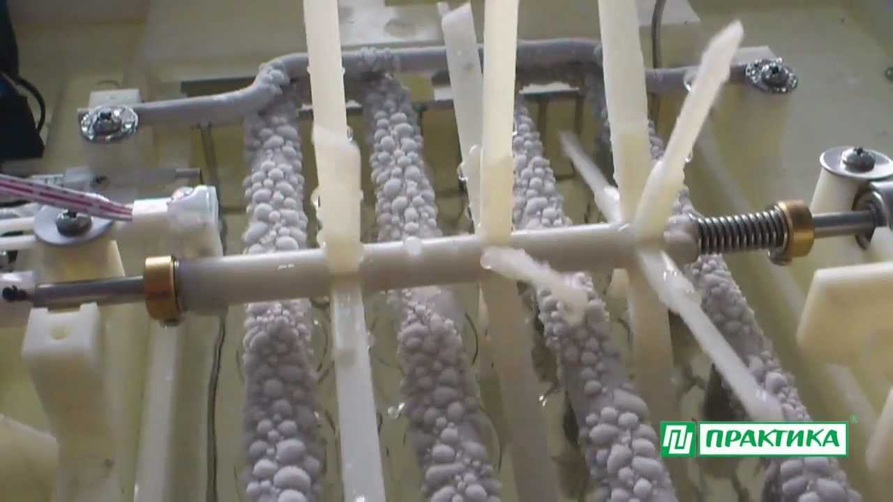 Принцип работы льдогенератора пальчикового льда