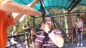 Ворозины на Троллей через каньон - горный парк Рускеала, август 2022г.