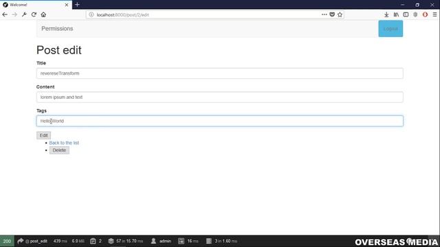 Symfony 3 Tutorial : Tags System смотреть онлайн