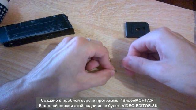 Починка заправочного клапана магазина WE Glock смотреть онлайн