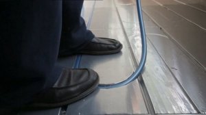 № 29. Маты для теплого пола монтаж своими руками  часть 8  укладка трубы на поворотах УФЭ