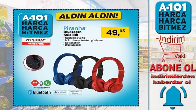 A101 20 Şubat 2020 Aktüel | A101 Aldın Aldın Yepyeni Aktüel Ürünler | A101 Aktüel Katalog смотреть онлайн