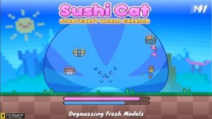 Игра Накорми Суши Кота Sushi Cat смотреть приключения игры на русском кот ест суши топ мультик игра