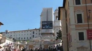 The Spanish Steps in Rome