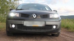 Дневные ходовые огни (DRL) на Renault Megane II