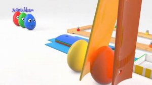 Яйца с сюрпризом и Ксилофон Учим Цвета Surprise Eggs Finger Family Развивающий м