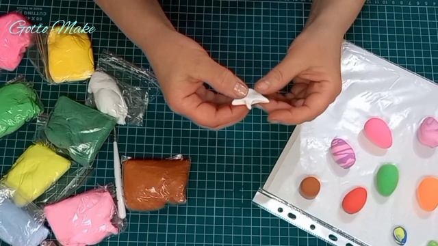 Поделки, миниатюры из воздушного пластилина / Accessories, miniatures for dolls, toys and decor.