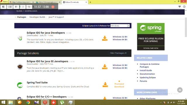 MiracleV Sinhala Java Tutorial 3 - Eclipse IDE Installation смотреть онлайн