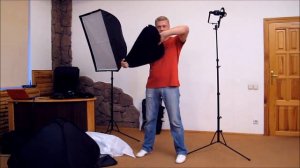 Складываем софтбокс EasyBox (EzyBox)