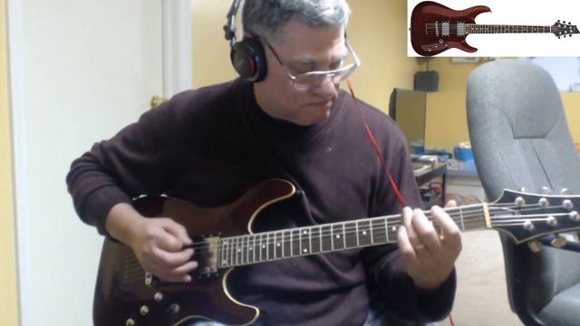 Just trying to jam on my Schecter Research Standard смотреть онлайн