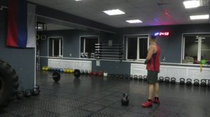 Гиря "Ка4". Гиревой комплекс "Алеша Попович". 32 кг Kettlebell CrossFit Wod