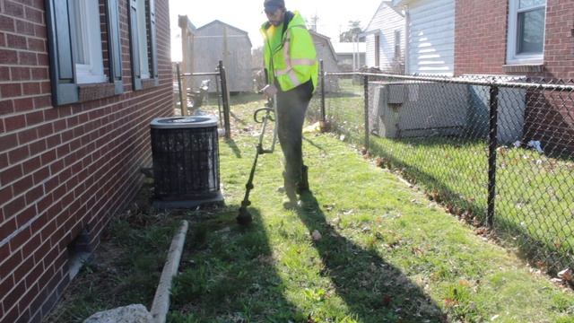 mowing grass with a string trimmer | STRING MOWING! | смотреть онлайн