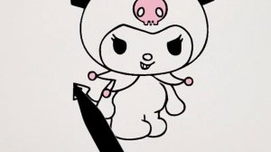 [?coloring видео?] kuromi✍️ рисунки | куроми