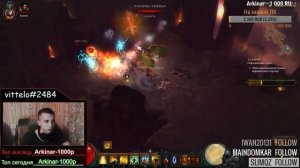 Хардкор Монах 7й сезон Старт и прокачка в Diablo 3 RoS