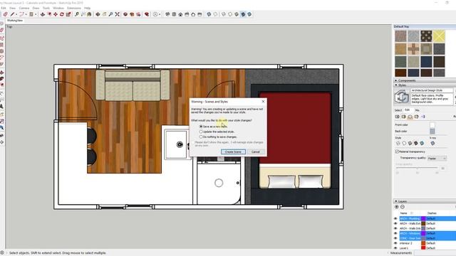 SKETCHUP 2019 FOR LAYOUT - Part 4 - Creating Your First Floor Plan in Layout