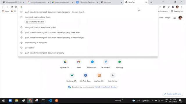 Javascript data types 11 | Practical JavaScript Training Telugu | JavaScript Tutorial