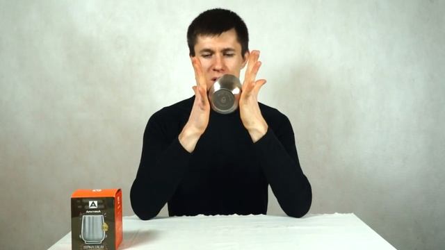 Термобокал из нержавеющей стали Арктика 808-430 (видео обзор) смотреть онлайн