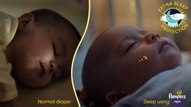 Pampers Leakage Protection Night Diapers for Extra Sleep Protection смотреть онлайн