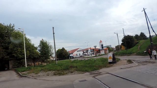 Калининград. Проспект Калинина – Аллея Смелых – Судостроительная смотреть онлайн