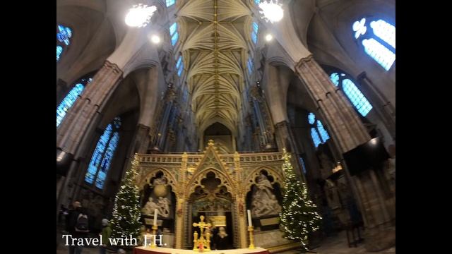 The Most Famous - Westminster Abbey is a Historic Church Located in the City of Westminster, London смотреть онлайн