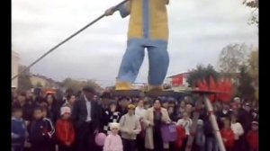 Махачкалинские канатоходцы в Дагестанских огнях!!!