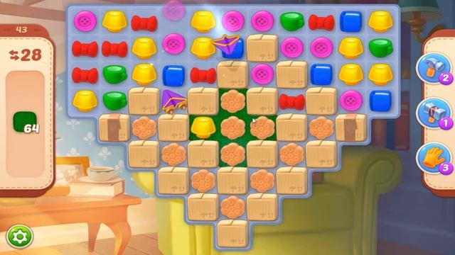 Homescapes - День 4. 43 уровень смотреть онлайн