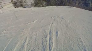 Роза Хутор. Синяя трасса Нагано 98