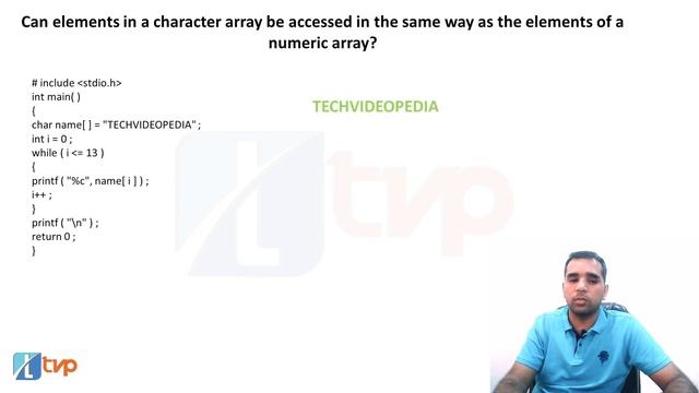 Let us C Solution | Chapter 15 Strings | Char array (string) vs Numeric array смотреть онлайн