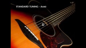 Standard Guitar Tuning - A440 ( E-A-D-G-B-E )