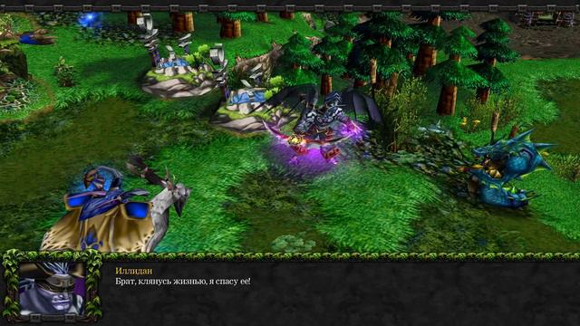 Варкрафт 3 История героя Иллидан! Дота 2 Атнимаг - Терорблейд смотреть онлайн