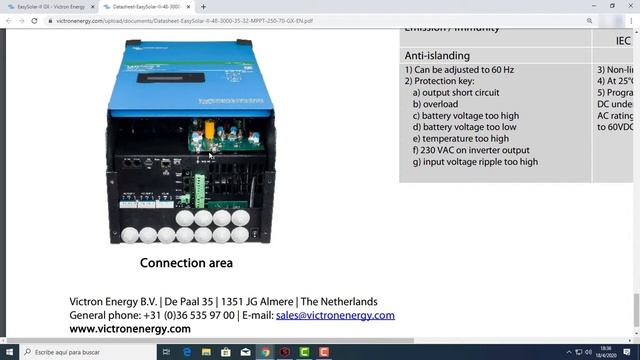 EasySolar-II GX  El todo en uno de Victron