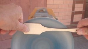 Изготовление деревянной лопатки- зажима для кухни состоящей из двух деталей.