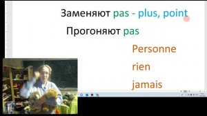 Заменяют "pas"- plus, point.  Прогоняют "pas"- personne, rien, jamais.
