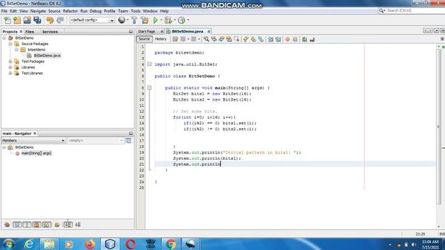 Java the complete Reference Ninth Edition (Chapter 19) Example (2) BitSet смотреть онлайн