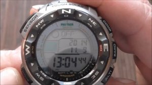 Casio PROTREK PRG-250T-7DR Обзор  и мои мысли после недели использования